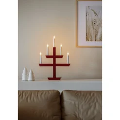 2572 Träljusstake 5 Ljus