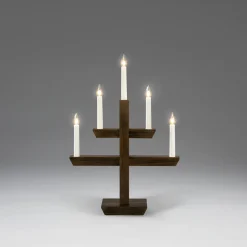 2572 Träljusstake 5 Ljus