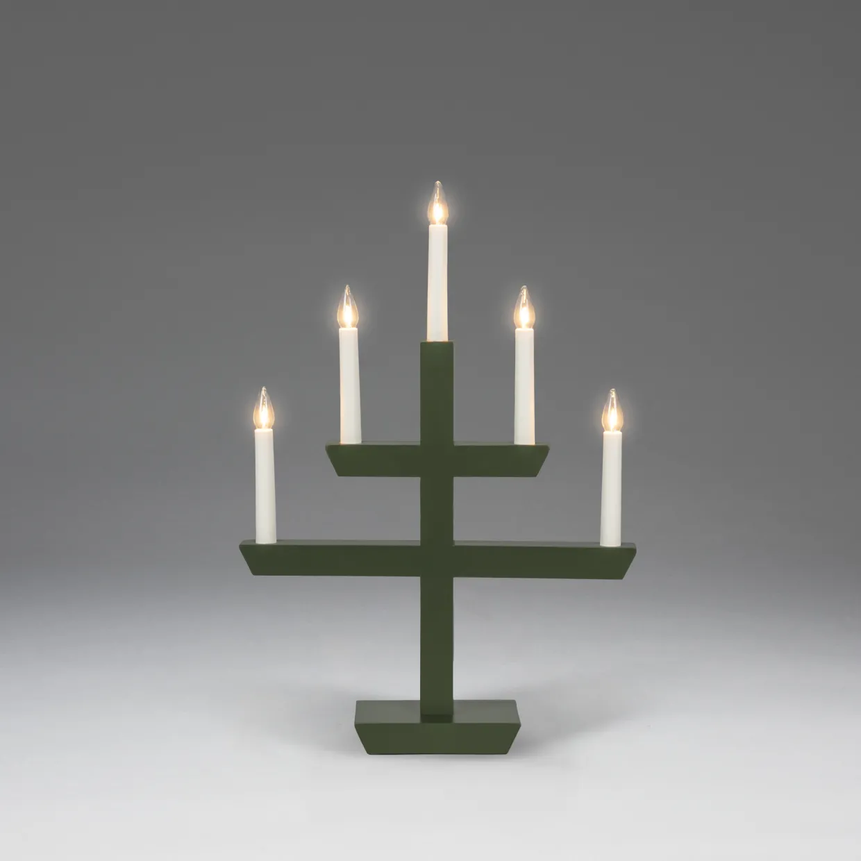 2572 Träljusstake 5 Ljus