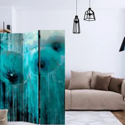 Turquoise Madness 135x172 cm