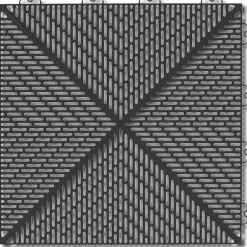 Unique Graphite Grey Golvtrall i Plast