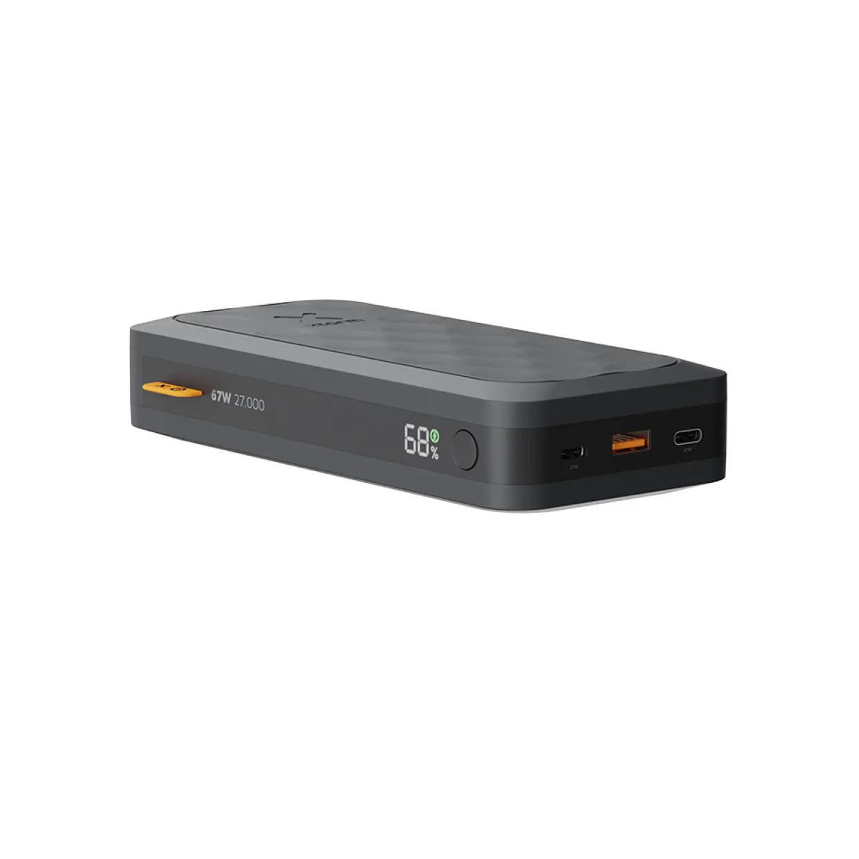 USB-C PD 67W 27.000mAh/2xUSB-C Svart
