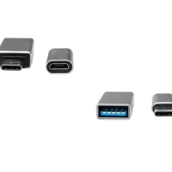 USB-C till USB + USB-C MicroUSB LogiLink AU0040
