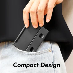USB-C + USB-A MicroSD - och SD-kort inkl. Förvaring