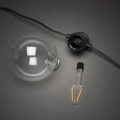 Utbytbara LED-lampor E27 5st Amber Dimmer