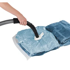 Vakuum Platsbesparande Klädförvaring S 5-pack ink Pump