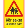 Varning För Lekande Barn 297x420 mm