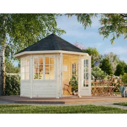 Veronica 4 Trädgårdspaviljon 6,9 m² i Obehandlat Trä