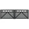 Vinesse Dubbel 300x98 cm Svart
