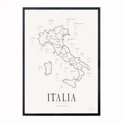 Vinkarta Italien