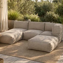 Visby Olefin Rak 95x95x80cm