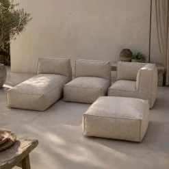 Visby Olefin Rak 95x95x80cm