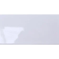 Vit Slät Blank 10x20 cm