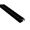 Våtrumsskivor Utv. hörnlist alu Svart 2400mm
