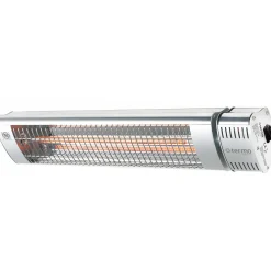 1800W Proffs Hängande Terrassvärmare med Fjärrkontroll, Aluminium