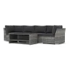 Wisconsin utomhus rak 4-sits soffa