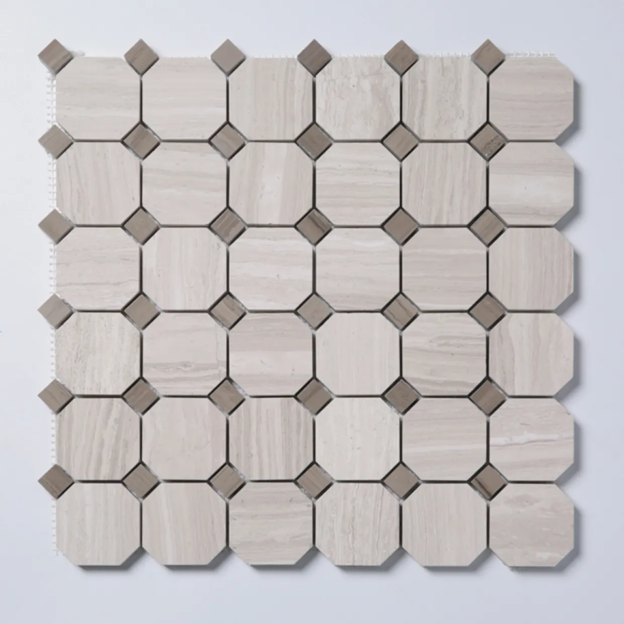Woodlight Gravin Octagon Polerad 5x5 cm