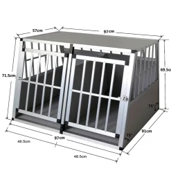 XL 97x90x69,5 cm