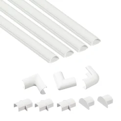 20x10mm 4x Kabelkanal/Tillbehör 1.0m