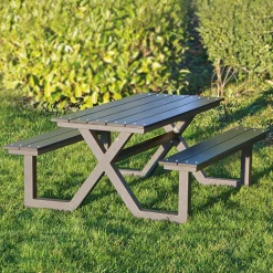 X-Modell Svart Antracit Plywood Barnbord Ute