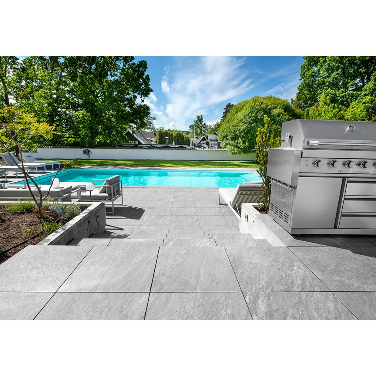 Z Quartzit Grey Poolside/step 30x60 cm
