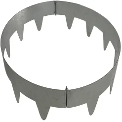 Zinkplåt 26cm Hög ⌀65 cm
