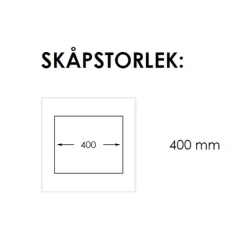 Zirkon 340 Rostfri Enkel med Korgventil & Vattenlås
