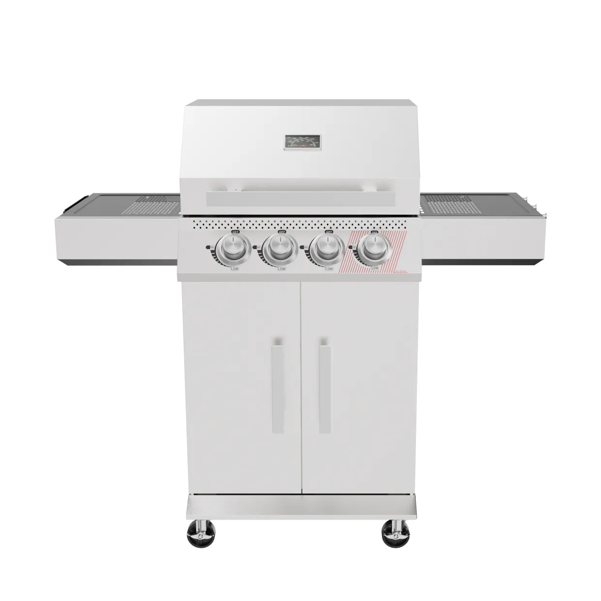 Z40 Rostfritt Stål 3 Brännare & Sizzle Burner
