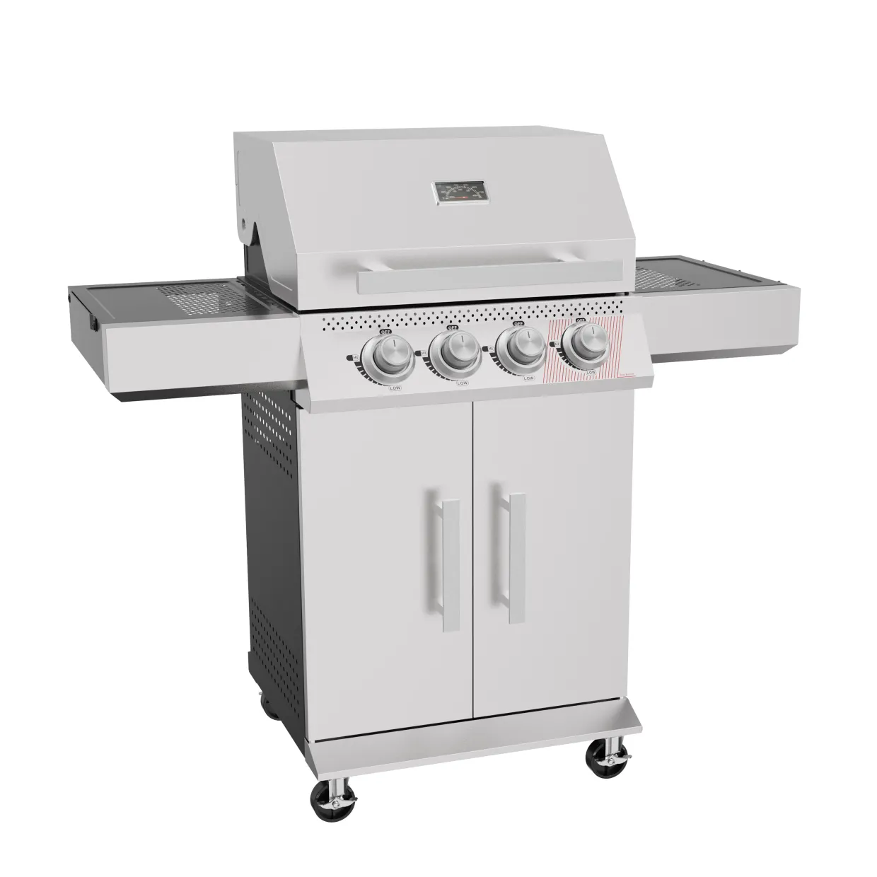 Z40 Rostfritt Stål 3 Brännare & Sizzle Burner